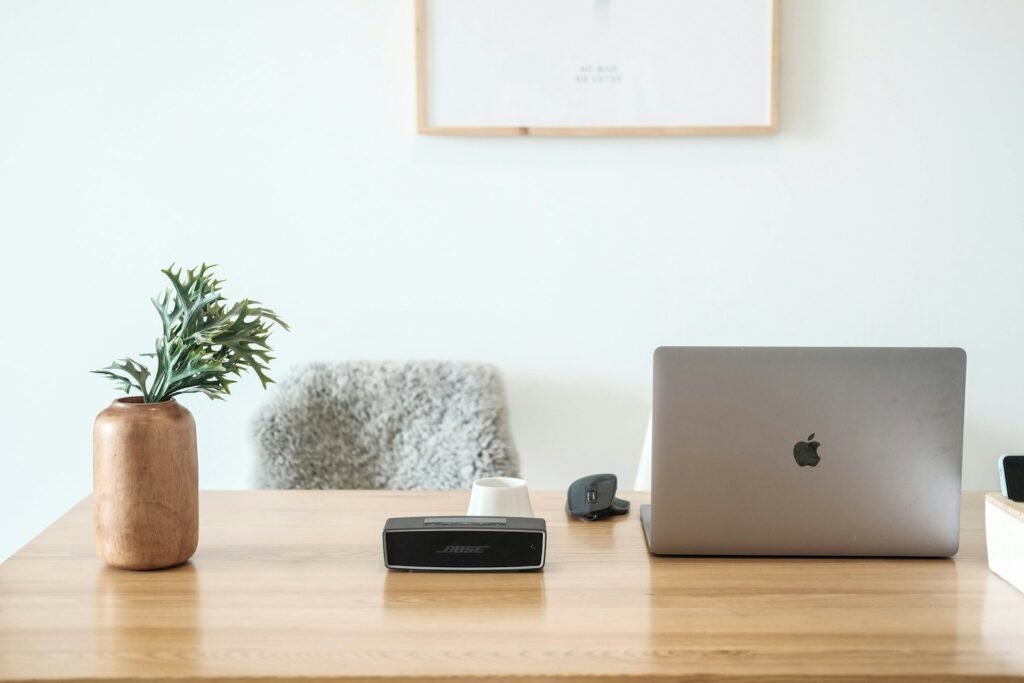 Smart display on a home office desk boosting productivity in 2026