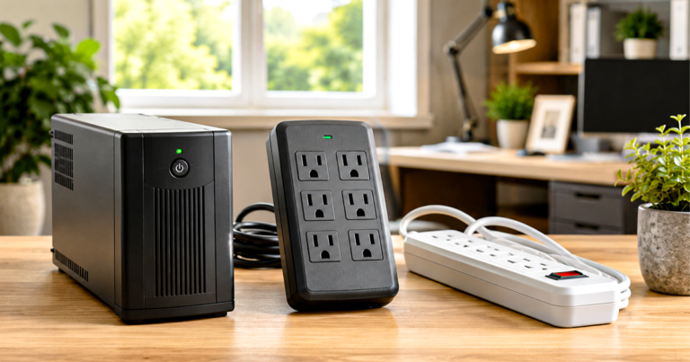 UPS vs Surge Protector vs Power Strip: What You Actually Need (2026)