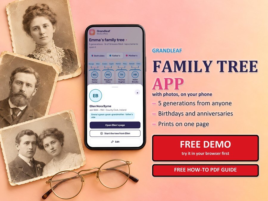 Grandleaf Family Tree App